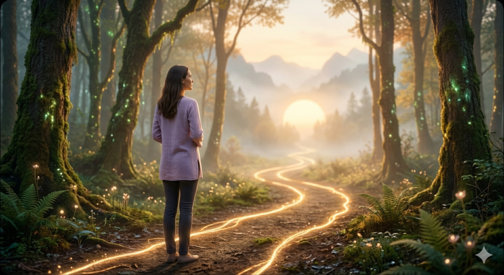 Spiritual Path, Walking in the park